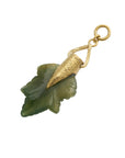 Moss Agate Maple Leaves