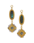 Chrysocolla & Stalactite Dangles