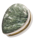 16mm (5/8") White Brass Stone Spades