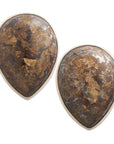 25.5mm (1") White Brass Stone Spades