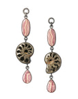 Rhodochrosite & Pyrite Ammonites