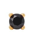 Gold Vermeil 3mm Single CZ Pin 18g/16g