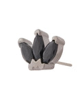 Black Rhodium Silver Triple Marquise CZ Pin 18g/16g