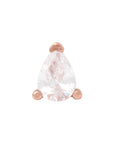 Rose Gold Vermeil 4mm Teardrop CZ Pin 18g/16g
