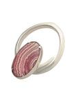 Rhodochrosite Prong Coils