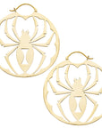 Black Widow Hoops
