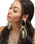 Black Widow Hoops
