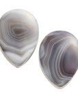 14mm (9/16") White Brass Stone Spades