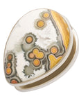 14mm (9/16") White Brass Stone Spades