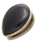 25.5mm (1") White Brass Stone Spades