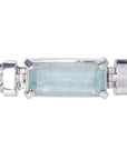 Aquamarine Interlocking Bracelet