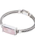 Morganite Square Bracelet