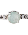 Aquamarine Square Bracelet