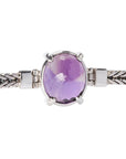 Amethyst Square Bracelet