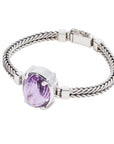 Amethyst Square Bracelet