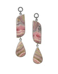 Rhodochrosite Dangles