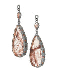Red Rutilated Quartz Dangles
