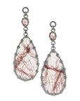 Red Rutilated Quartz Dangles