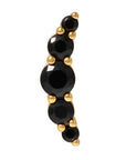 Gold Vermeil Serenity CZ Pin 18g/16g