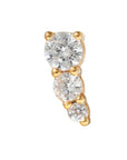 Gold Vermeil Majestic CZ Pin 18g/16g