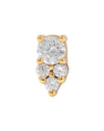 Gold Vermeil Divinity CZ Pin 18g/16g