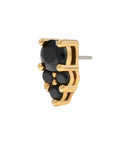 Gold Vermeil Divinity CZ Pin 18g/16g