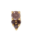 Gold Vermeil Divinity CZ Pin 18g/16g