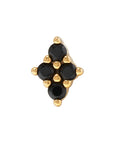 Gold Vermeil Luminous CZ Pin 18g/16g