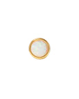 Gold Vermeil Faux Opal Pin 18g/16g