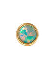 Gold Vermeil Faux Opal Pin 18g/16g