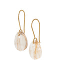 Rutilated Quartz Earrings