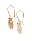 Rutilated Quartz Earrings