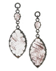 Red Rutilated Quartz Dangles