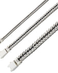 12mm Square Braided Bracelet