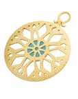 Turquoise Essence Medallions