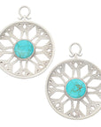Turquoise Essence Medallions