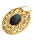 Faceted Black Obsidian Essence Isis