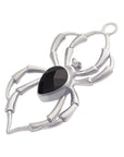 Faceted Black Obsidian Arachnid