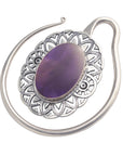 Amethyst Oval Puju