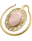 Rose Quartz Oval Puju