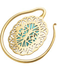 Turquoise Oval Puju