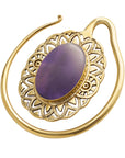 Amethyst Oval Puju