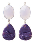 Chalcedony & Charoite Jollie