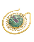 Ruby Fuchsite Traditional Puju