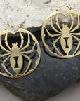 Black Widow Hoops