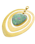Ruby Fuchsite Triangle Movement