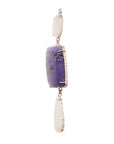 White Moonstone & Charoite Jollie