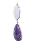 Chalcedony & Charoite Jollie