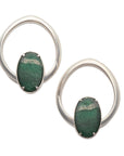 Green Quartz Prong Coils
