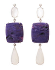 White Moonstone & Charoite Jollie